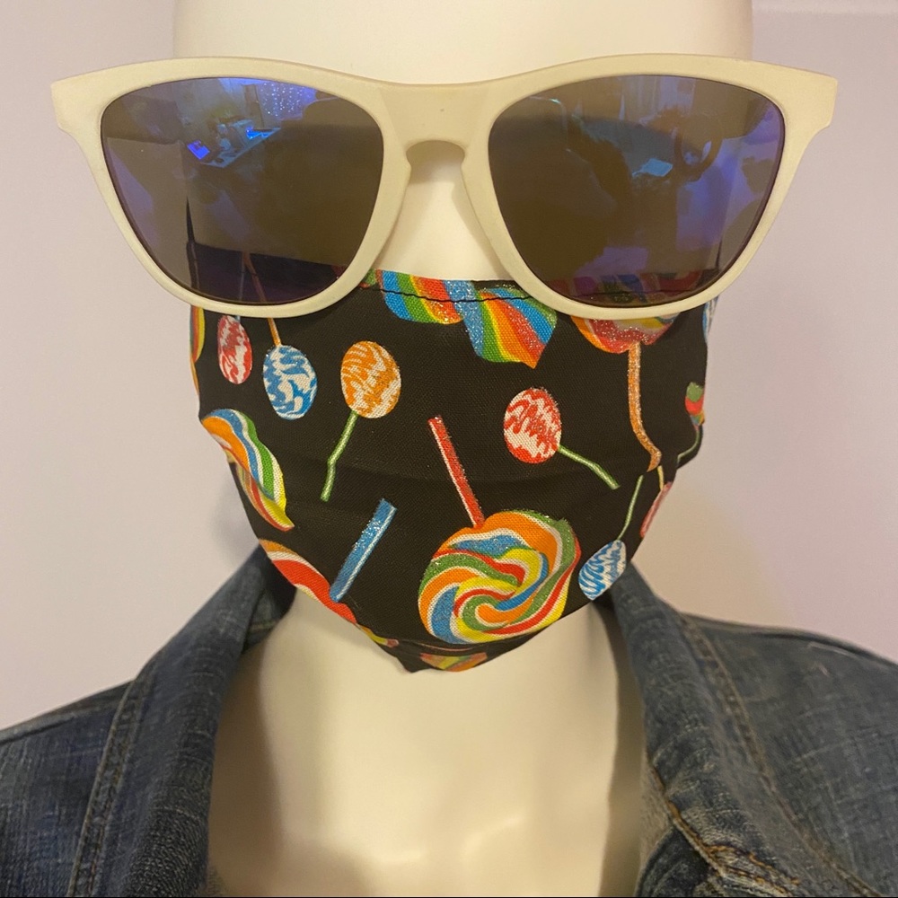 Bundle 3 for $20 Glitter Candy Fabric Face Mask